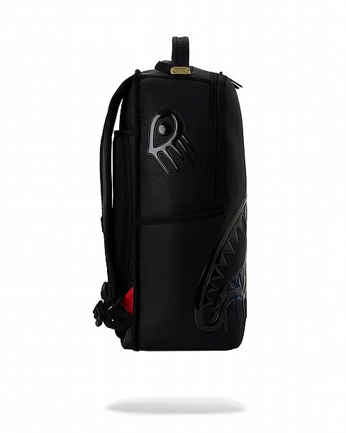 ��� �� ����������� -SPRAYGROUND BLACKED OUT METALLIC DRIP BACKPACK