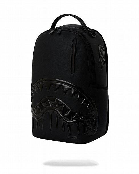 ��� �� ����������� -SPRAYGROUND BLACKED OUT METALLIC DRIP BACKPACK