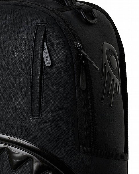 ��� �� ����������� -SPRAYGROUND BLACKED OUT METALLIC DRIP BACKPACK