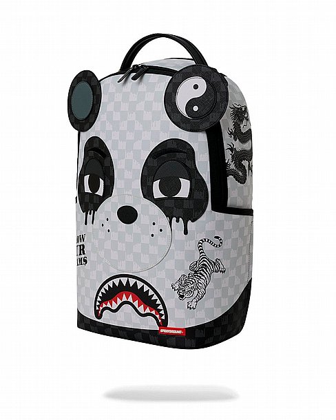 ��� �� ����������� -SPRAYGROUND PANDA FACE BACKPACK