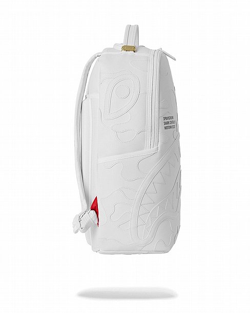 ��� �� ����������� -SPRAYGROUND SHARK CENTRAL CAMO CUT SHARK WHITE BACKPACK
