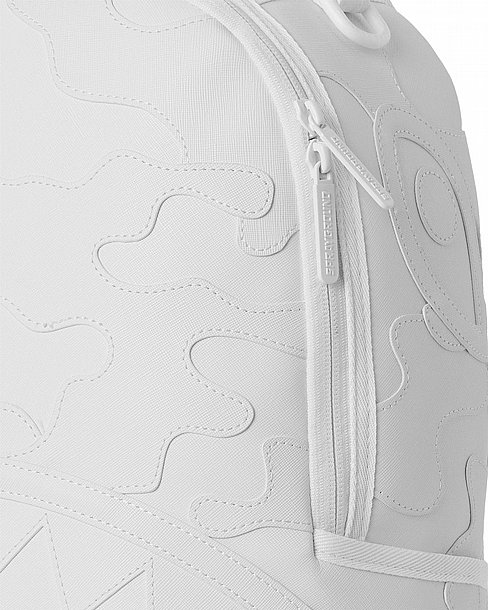 ��� �� ����������� -SPRAYGROUND SHARK CENTRAL CAMO CUT SHARK WHITE BACKPACK