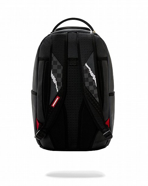 ��� �� ����������� -SPRAYGROUND CENTER RIP REVEALING GRAY CHECK BACKPACK