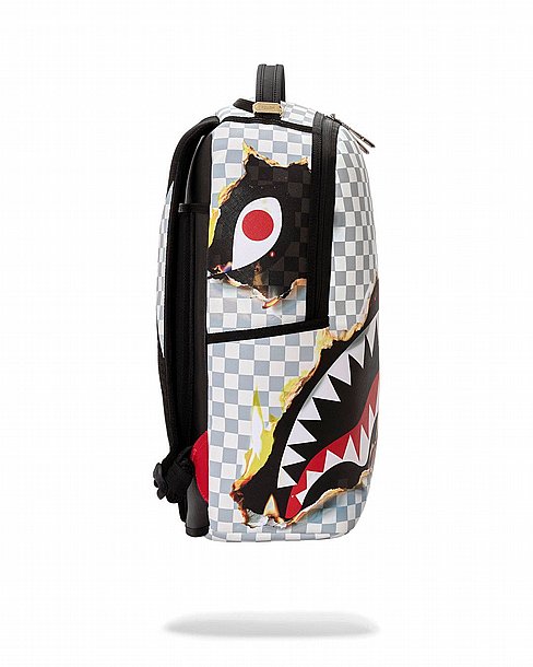 ��� �� ����������� -SPRAYGROUND CHECK MELT BACKPACK