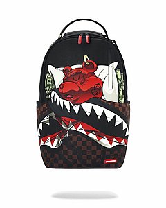 תיק גב ספרייגראונד -SPRAYGROUND DIABLO SLEEP PARTY BACKPACK תיק גב ספרייגראונד -SPRAYGROUND DIABLO SLEEP PARTY BACKPACK
