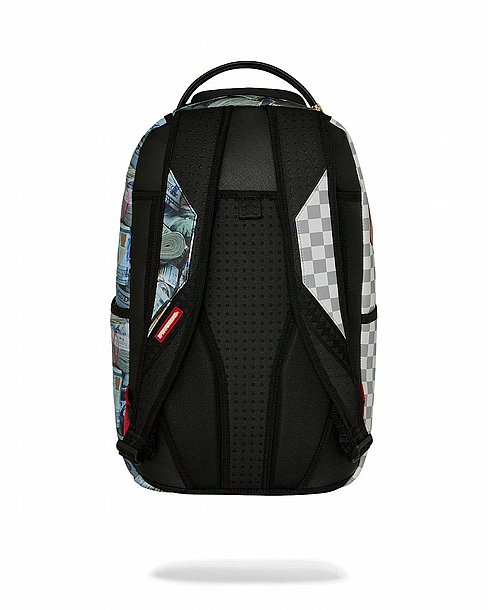 ��� �� ����������� -SPRAYGROUND CREAM CHECK FULL OF CASH BACKPACK
