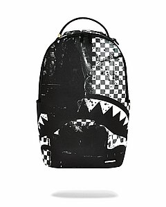 תיק גב ספרייגראונד -SPRAYGROUND PAINTED OVER CHECK BACKPACK תיק גב ספרייגראונד -SPRAYGROUND PAINTED OVER CHECK BACKPACK