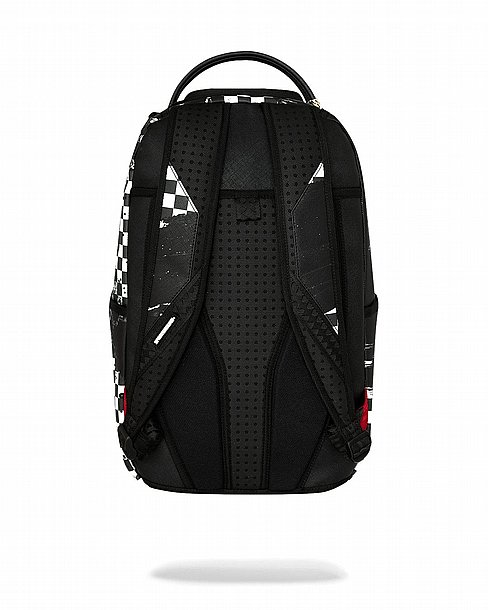 ��� �� ����������� -SPRAYGROUND PAINTED OVER CHECK BACKPACK