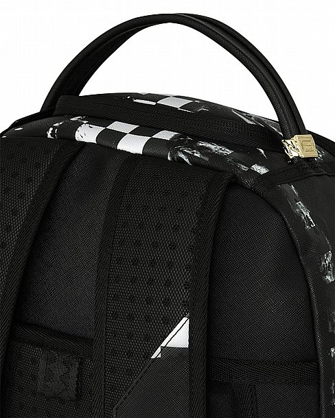 ��� �� ����������� -SPRAYGROUND PAINTED OVER CHECK BACKPACK