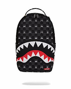 ��� �� ����������� -SPRAYGROUND GRAY PEEKING CHARACTER CHECK DLXSV BACKPACK