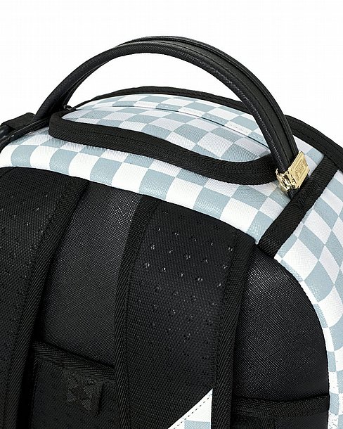 ��� �� ����������� -SPRAYGROUND MARVEL BLACK PANTHER WAKANDA FOREVER ON WHITE CHECK BACKPACK