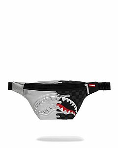 ��� ����' ����������� � SPRAYGROUND SILVER SIDE DRIP BLACK CHECK SAVVY CROSSBODY