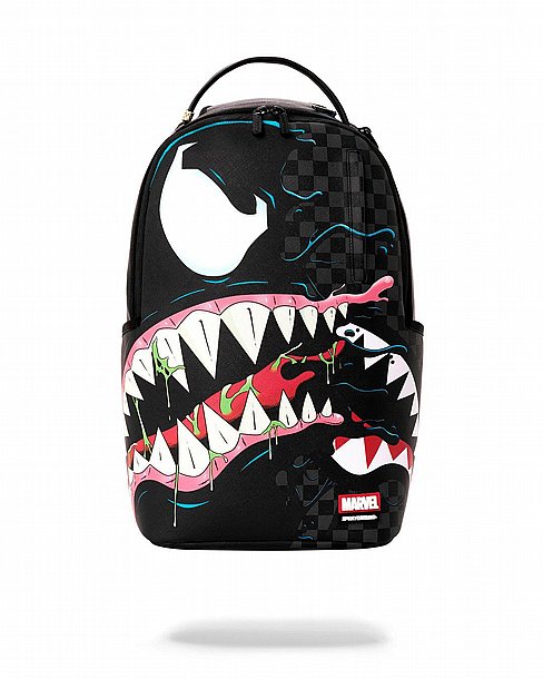 ��� �� ����������� -SPRAYGROUND MARVEL SPIDERMAN VENOM SHARKMOUTH BACKPACK