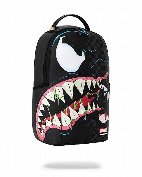 ��� �� ����������� -SPRAYGROUND MARVEL SPIDERMAN VENOM SHARKMOUTH BACKPACK