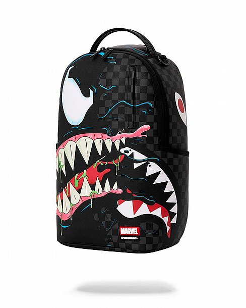 ��� �� ����������� -SPRAYGROUND MARVEL SPIDERMAN VENOM SHARKMOUTH BACKPACK