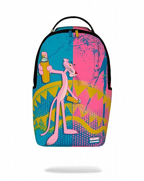 ��� �� ����������� -SPRAYGROUND PINK PANTHER SPRAY CANS BACKPACK