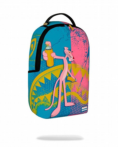 ��� �� ����������� -SPRAYGROUND PINK PANTHER SPRAY CANS BACKPACK