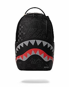 תיק גב ספרייגראונד -SPRAYGROUND 4AM RED SHARK BACKPACK תיק גב ספרייגראונד -SPRAYGROUND 4AM RED SHARK BACKPACK