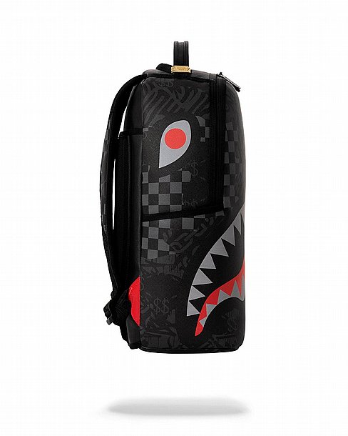 ��� �� ����������� -SPRAYGROUND 4AM RED SHARK BACKPACK