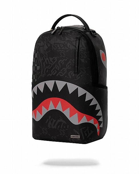��� �� ����������� -SPRAYGROUND 4AM RED SHARK BACKPACK