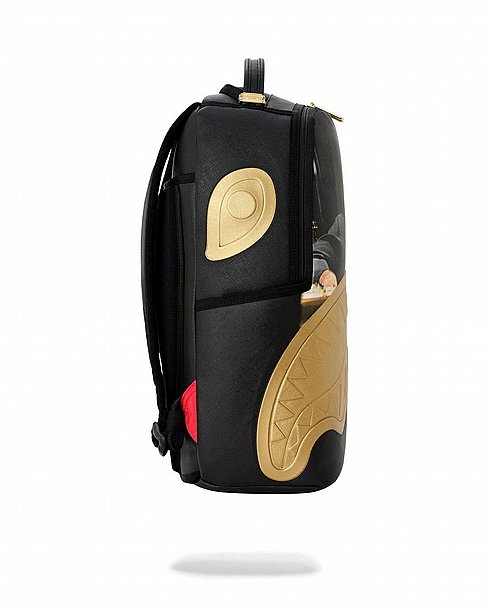 ��� �� ����������� -SPRAYGROUND SCARFACE GOLD EMBOSSED BACKPACK