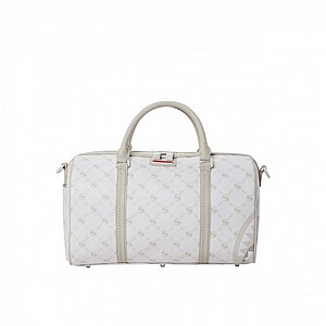 Sprayground - תיק נסיעות ספרייגראונד- לבן - MONEYGRAM POWDER MINI DUFFLE, BIANCO Sprayground - תיק נסיעות ספרייגראונד- לבן - MONEYGRAM POWDER MINI DUFFLE, BIANCO