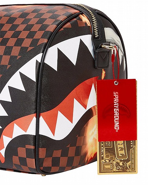 ��� ������ ����������� ��� ������ ��� ���� �� - SPRAYGROUND SHARKS IN PARIS UNSTOPPABLE DUFFLE
