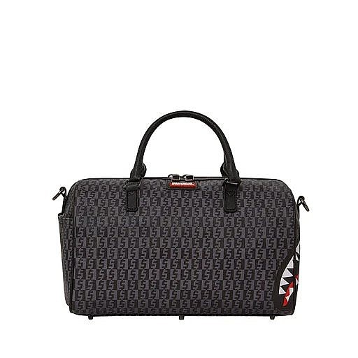 SPRAYGROUND MONEY CHECK GREY CROSS-OVER CLUTCH � ���� ����� ����