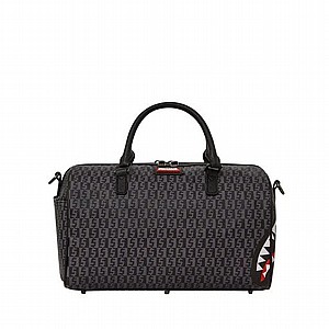 SPRAYGROUND MONEY CHECK GREY CROSS-OVER CLUTCH � ���� ����� ����