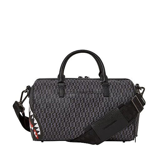 SPRAYGROUND MONEY CHECK GREY CROSS-OVER CLUTCH � ���� ����� ����