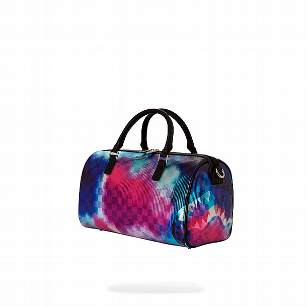 ��� ������ ����������� � SPRAYGROUND METALLIC TYE DYE CHECK MINI DUFFLE