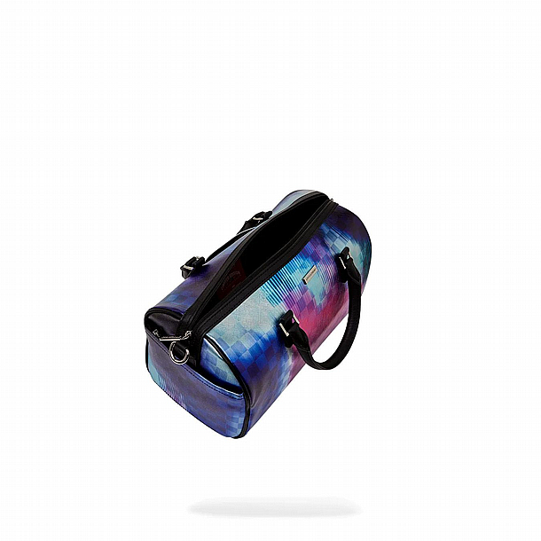 ��� ������ ����������� � SPRAYGROUND METALLIC TYE DYE CHECK MINI DUFFLE