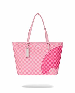 ��� �� ����������� � SPRAYGROUND PINK SIP PATCH TOTE