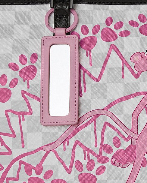 ��� �� ����������� � SPRAYGROUND PINK PANTHER PAWPRINTS TOTE
