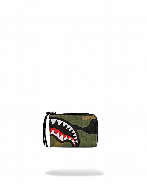 ���� ����������� � SPRAYGROUND WOODLAND CAMO CHECK WALLET