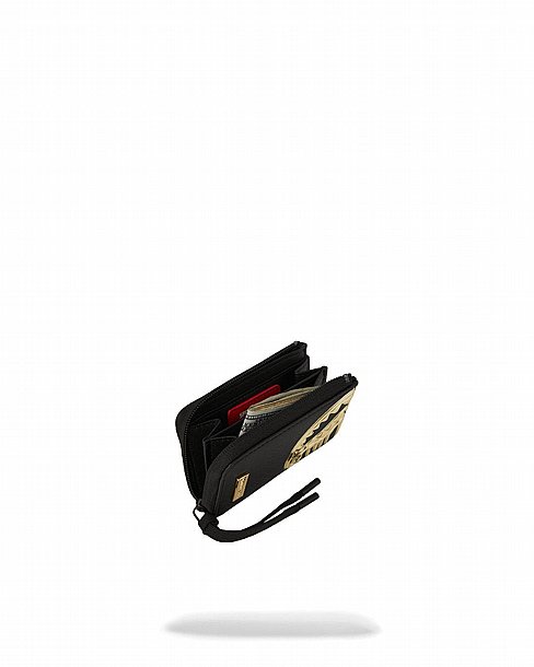 ���� ����������� � SPRAYGROUND GOLD AND DANGEROUS WALLET