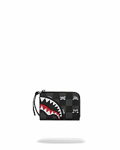 ���� ����������� � SPRAYGROUND GRAY PEEKING CHARACTER CHECK WALLET