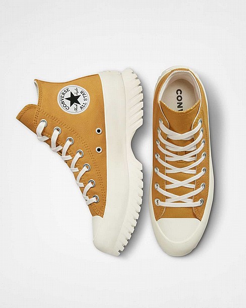 Unisex Converse Chuck Taylor All Star Lugged Seasonal Colour High Top Golden Sundial � ������� ������ ������ ���� ����