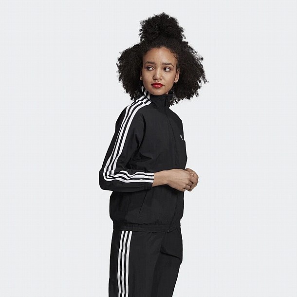 ADIDAS TRACK JACKET- אדידס ג'קט ניילון שחור