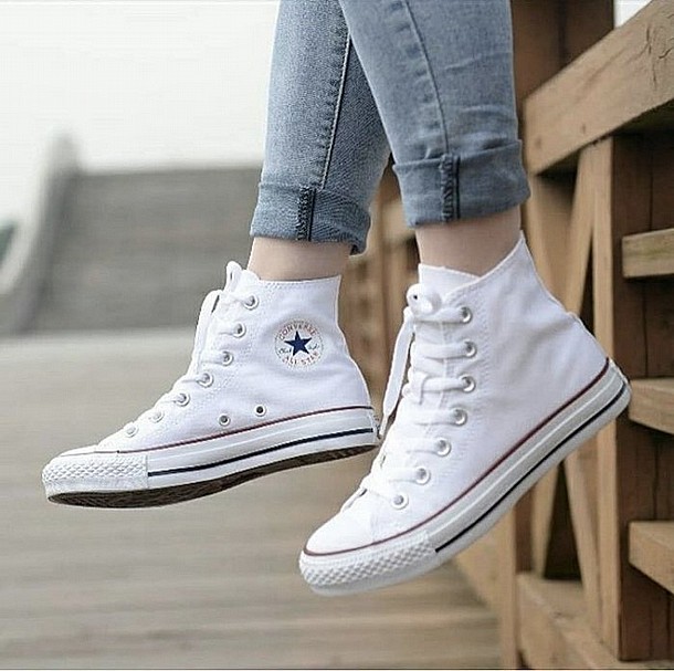 CHUCK TAYLOR All Star CLASSIC Hi- White 
